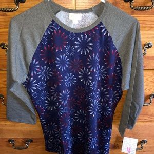 BNWT LulaRoe Randy Medium AMERICANA